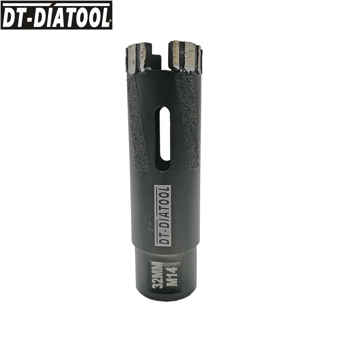 

DT_DIATOOL 1pc Dia 32mm M14 Laser Welded Diamond Dry Drilling Core Bits For Hard Granite Marble With Side Protection Hole Saw