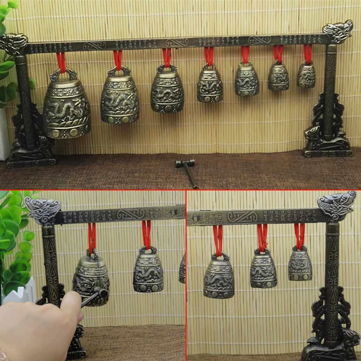 Китайские колокольчики glockenждение Латунные Колокольчики бронзовая посуда