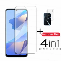 tempered glass for oppo a16 full glue 9h screen protector for oppo a16 protective phone camera film for oppo a16 a54 a74