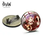 Азиатских 1 шт. DIABOLIK LOVERS значок косплея Sakamaki Shu ouma reiji Komori Yui, брошь на застежке, Стекло купол значки вентиляторы сувенир для друга