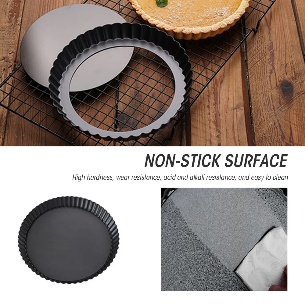 9 дюймов круглый противень для пиццы плесень 22 см антипригарная сковорода из