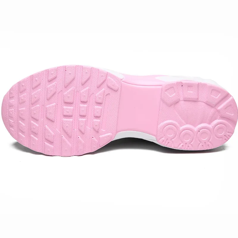 Женские кроссовки дышащая сетчатая обувь с подушкой для бега спортивная девочек