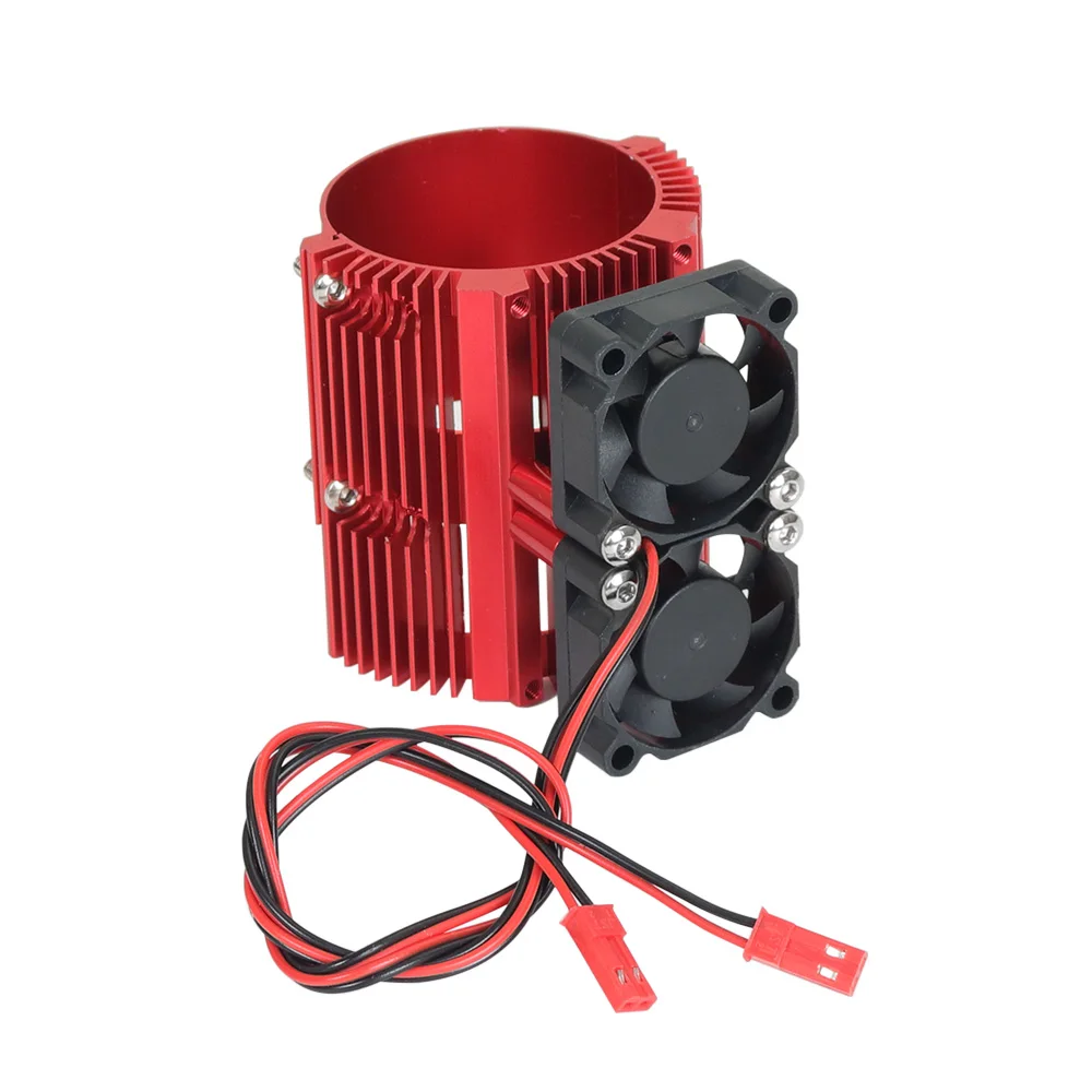 Motor radiator        2020 Hot Motor radiator dual fan for Traxxas SUMMIT big S E-REVO big E 41-43MM motor radiator