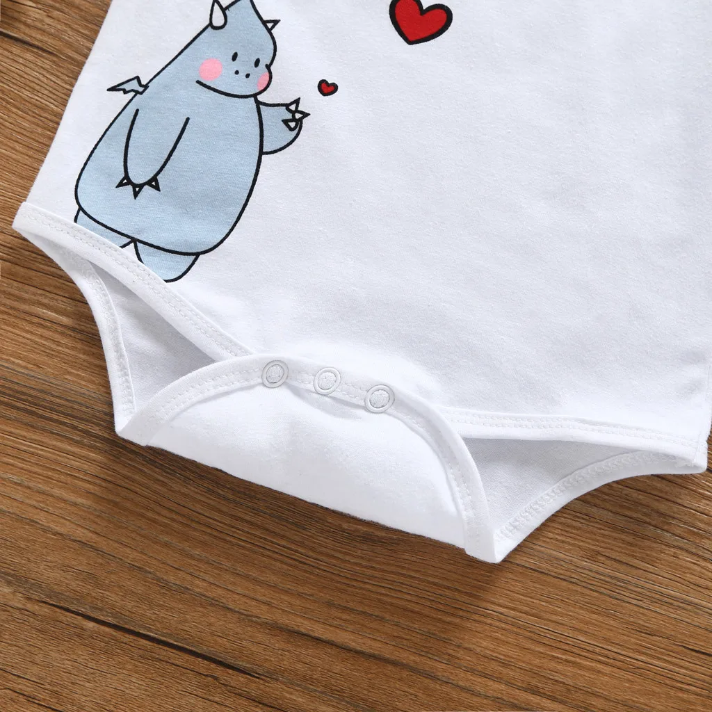 

SAGACE Unisex Baby Outfits Cute Cartoon Print Romper Jumpsuit Bodysuit Girl Boy Baby Short Sleeve Romper Summer Clothes