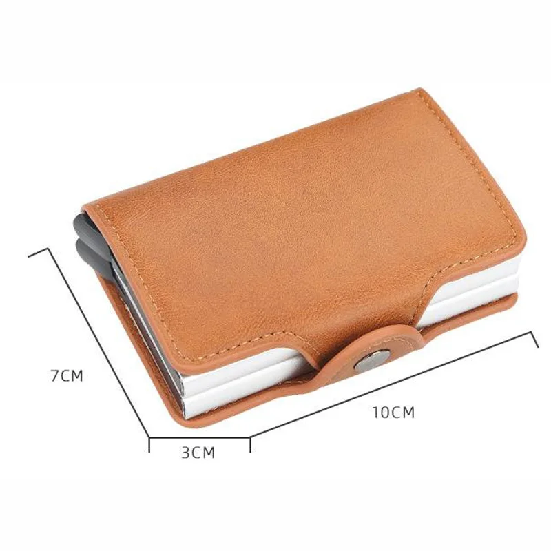 KUDIAN медведь кредитной держатель для карт антенна Блокировка Для мужчин Алюминий