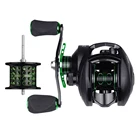 Лучшая катушка для заброса приманки BS2000, максимальное усилие фрикциона 8 кг, высокоскоростная катушка для карпа 8,1: 1, полностью Металлическая Звездная тяга, Рыболовная катушка для соленой воды