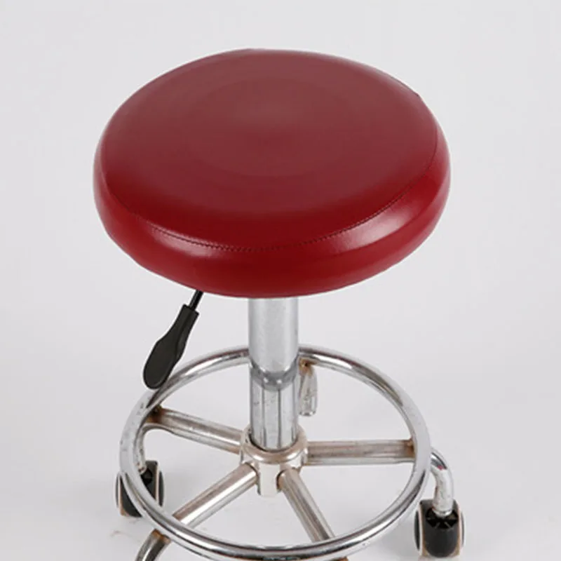 Из искусственной кожи домашний стул для столовой крышка Круглый Барный крышку