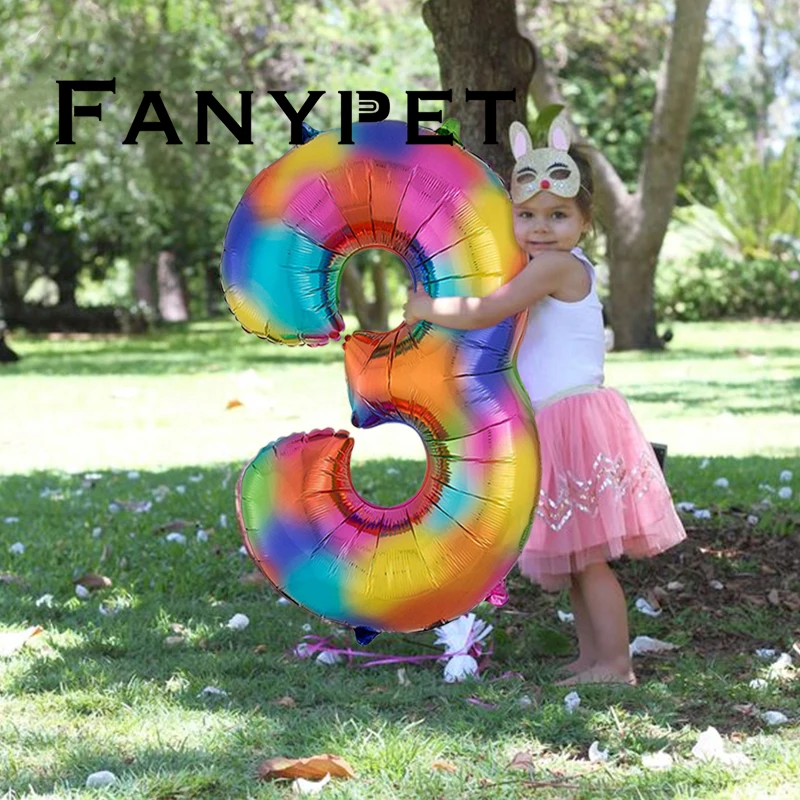 Воздушные шары из желеобразной фольги 40 дюймов 10 цветов | Дом и сад