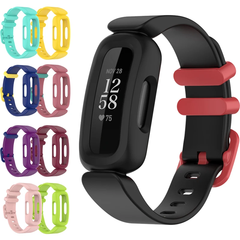 

Сменный мягкий силиконовый ремешок для умных часов Fitbit ace 3, Классический Браслет для Fitbit Inspire 2, браслеты, аксессуары