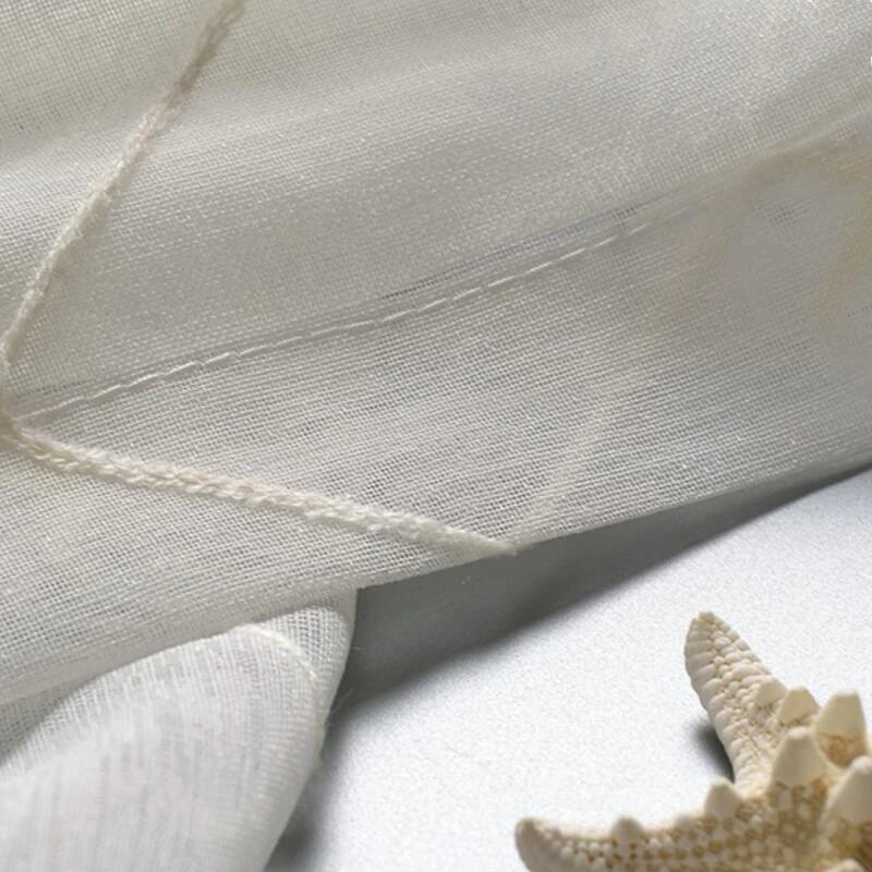 Белая органза отвесная занавеска Тюль Ткань окно спальня занавески современные