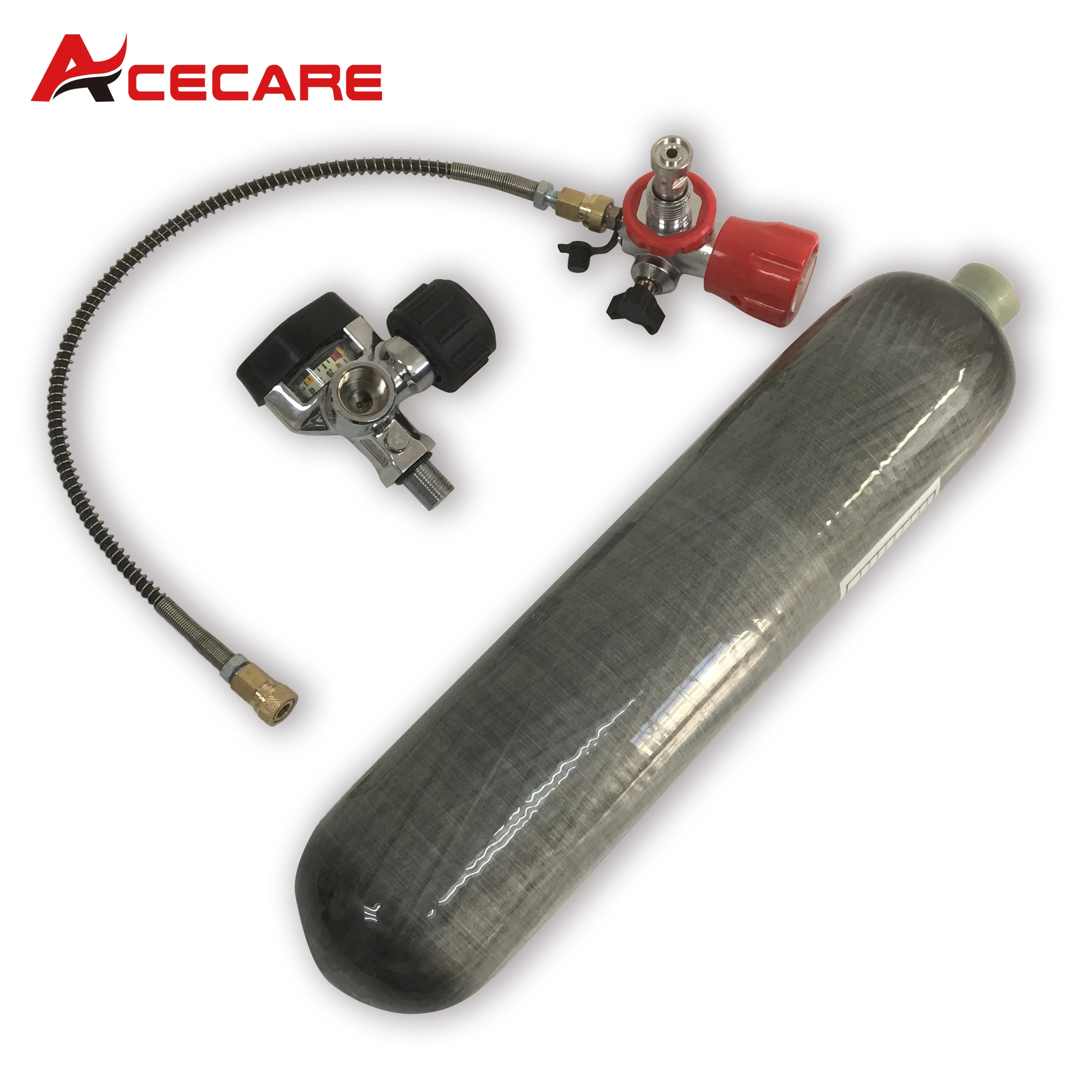 Acecare 2L/3L Hpa Pcp резервуар для подводного плавания Воздушный бак винтовка бутылка