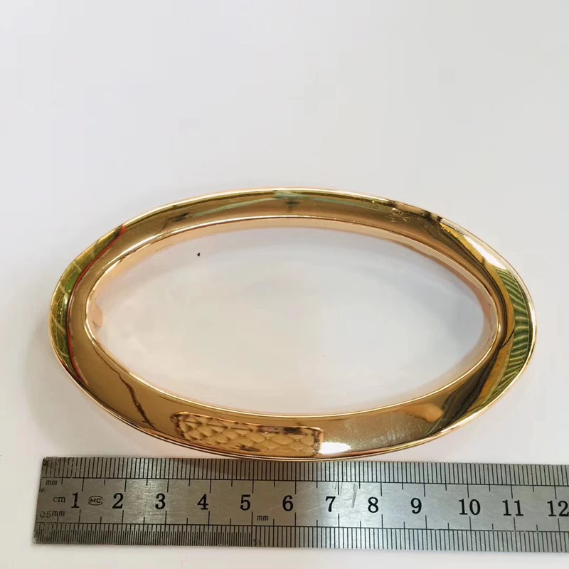 4 шт. Позолоченные кошельки/сумочки вставляемые компоненты металлическая