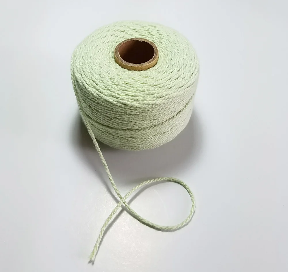 Хлопок веревка 80 м/рулон красочный шпагат макраме шнур нить для вечерние аксессуары для свадебных украшений DIY
