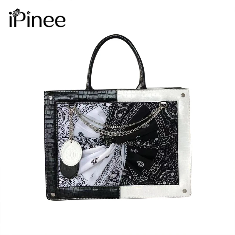 

iPinee Women Shoulder Bag Crossbody Bag Woman Crocodile Pattern Bags Valentine's Day Present Gift Female Handbags Lady Flap