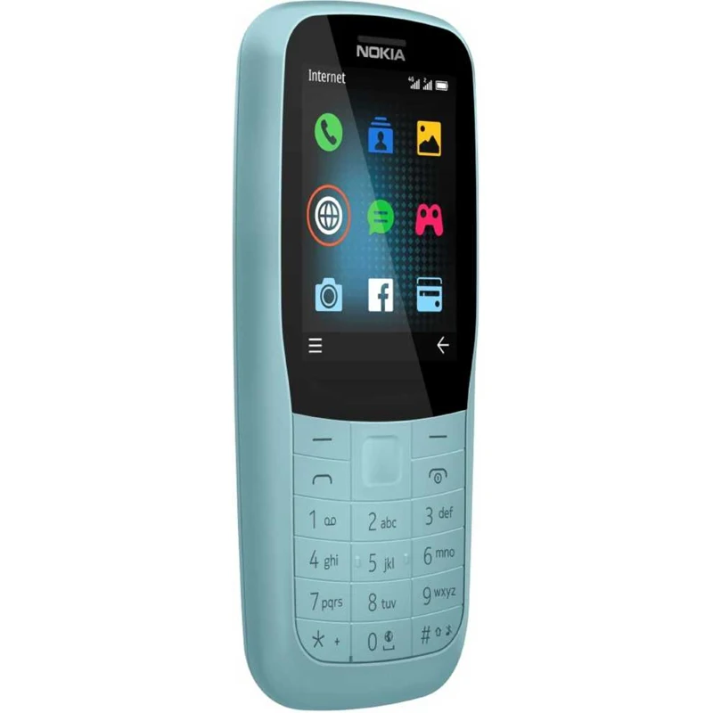 Мобильный телефон NOKIA 220 4G Dual sim голубой|Смартфоны| |