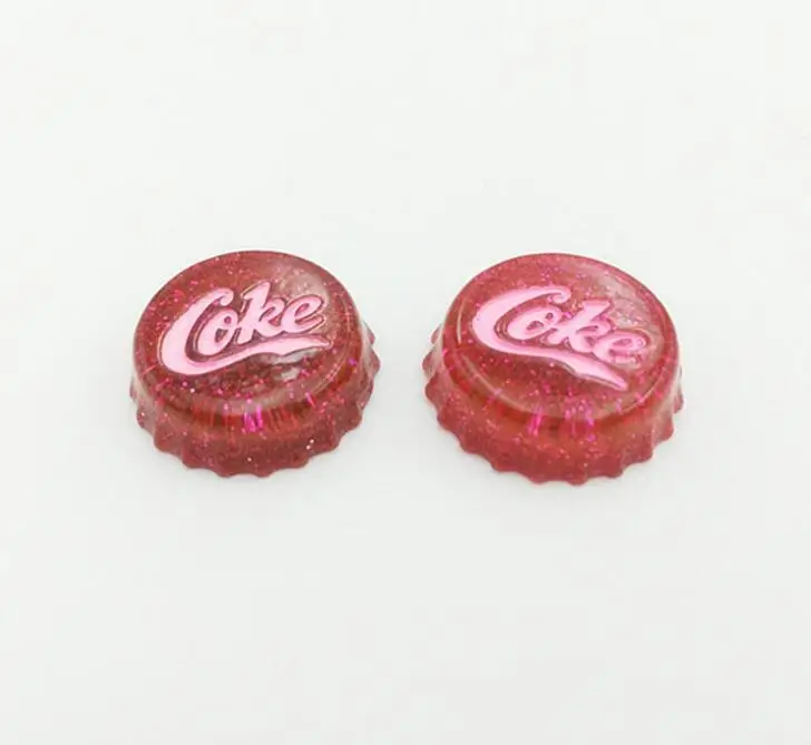 10 шт./лот товары для рукоделия блестящие кепки резиновые аксессуары наклейки