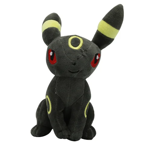 As Shown Фигурки Пикачу Eevee, плюшевая кукла Umbreon Espeon Jolteon Vaporeon Flareon Glaceon Leafeon Sylveon - Цвет: As Shown
