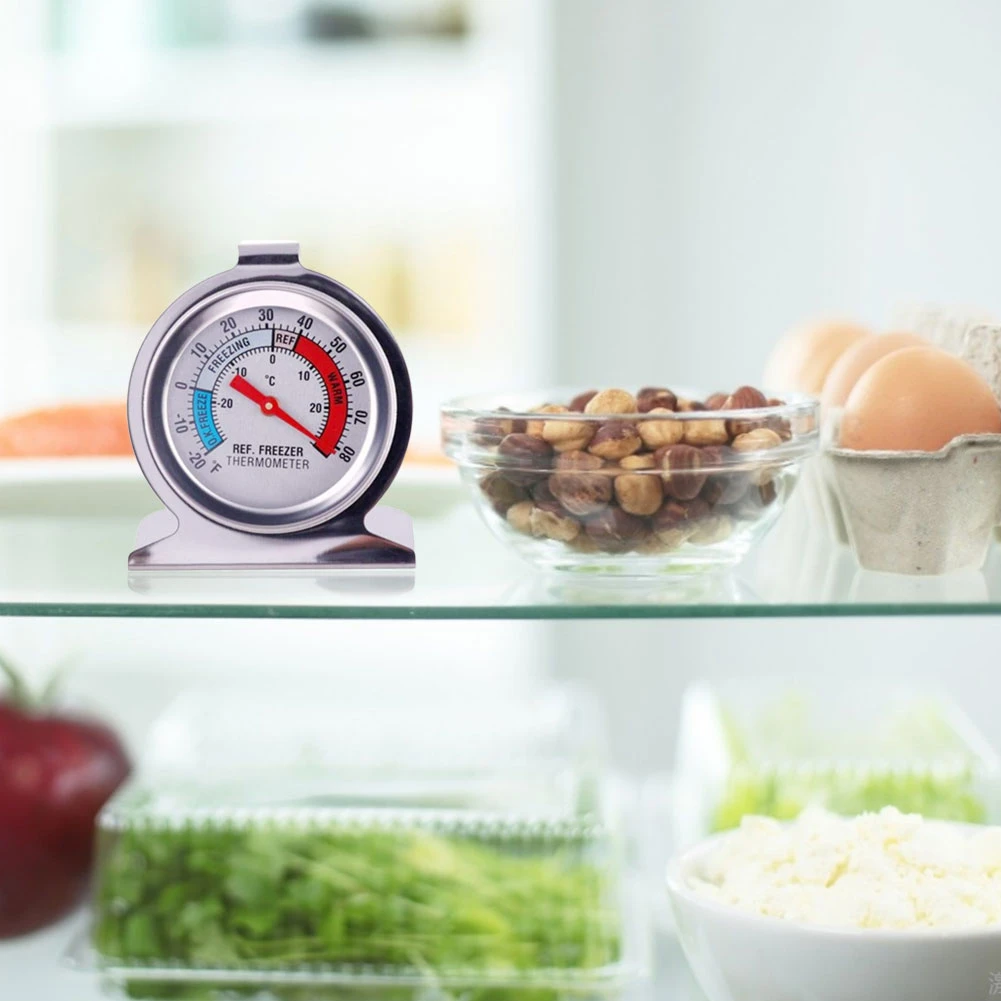 Холодильник морозильник термометр из нержавеющей стали тип циферблата