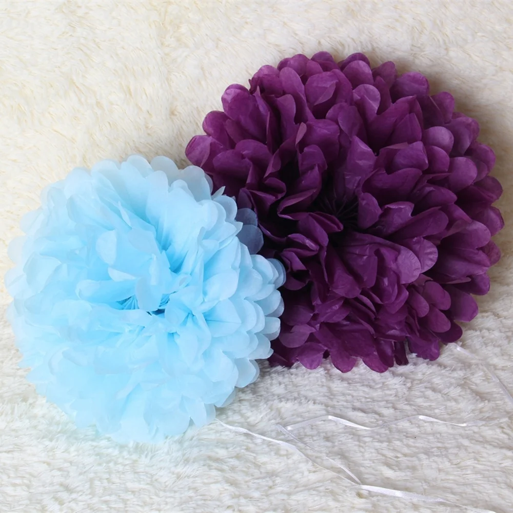 12 дюймов 10 шт./лот бумажные цветы украшение для дня рождения украшения Дня