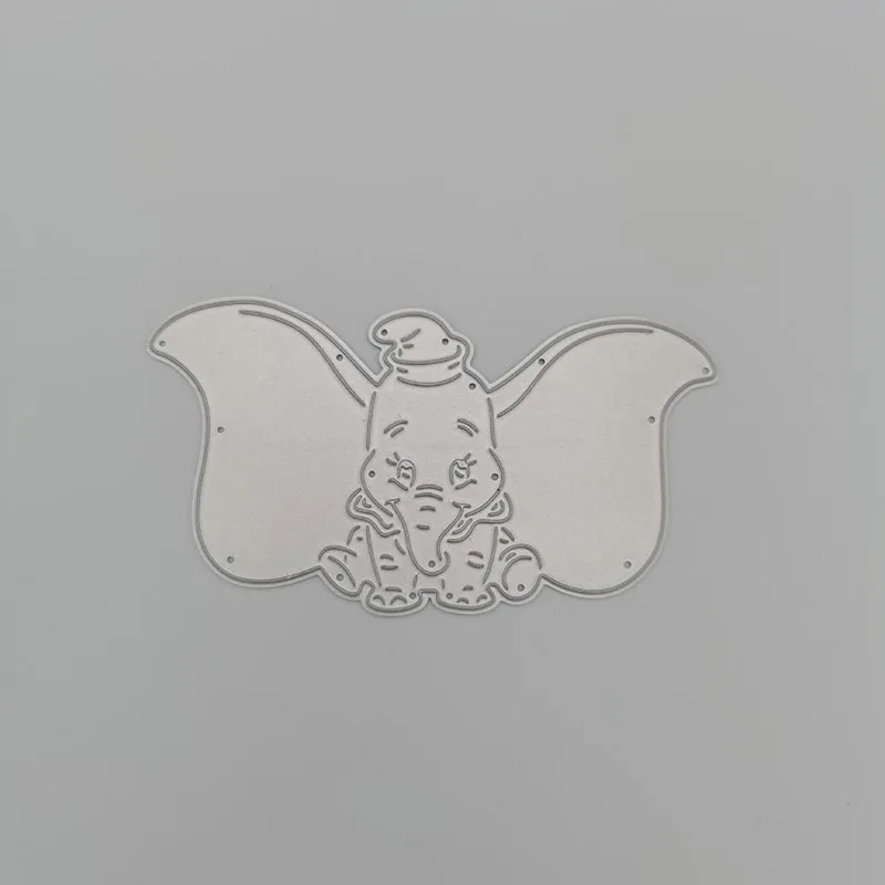 Металлические Вырубные штампы в виде слона с большими ушами альбом для