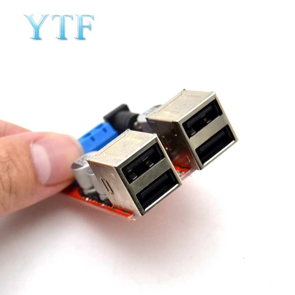 8V 35 В до 5 пост 8A источника питания понижающий модуль 4 портовый USB выход Android Apple