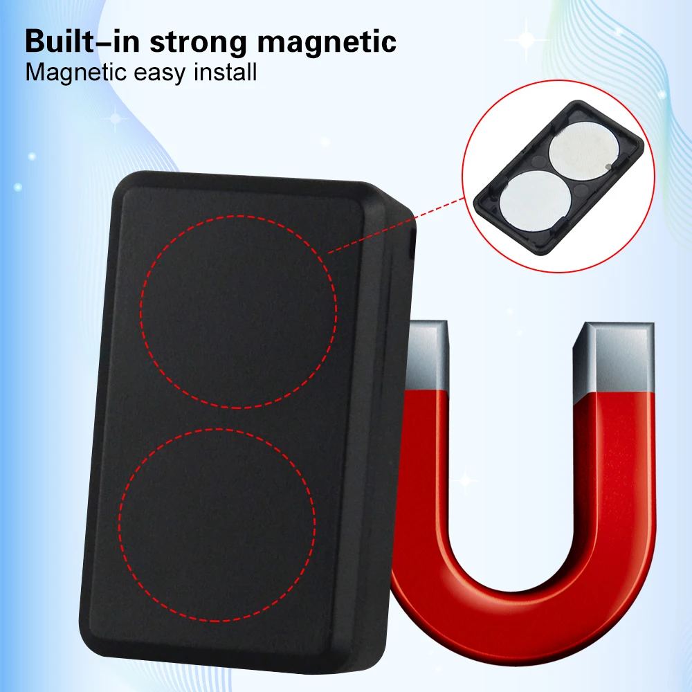 Мини GPS трекер для автомобиля Мощное магнитное устройство слежения локатор SOS