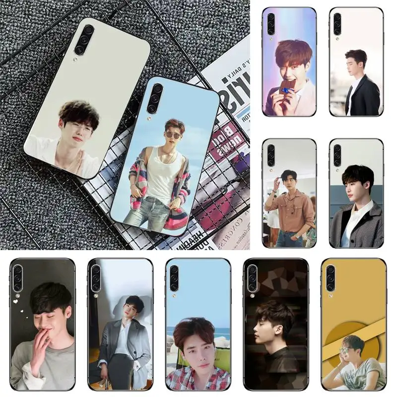 

Lee Jong Suk Korean actors Phone Case For Samsung galaxy A S note 10 7 8 9 20 30 31 40 50 51 70 71 21 s ultra plus