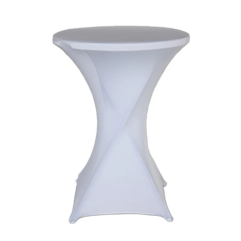 WedFavor 1 шт. лайкровый чехол для стола из спандекса эластичная тянущаяся скатерть