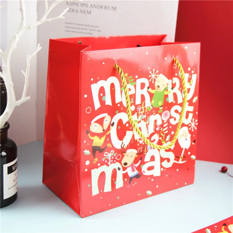 10 шт. красная шоколадная конфетная Подарочная сумка каваи картонная коробка для