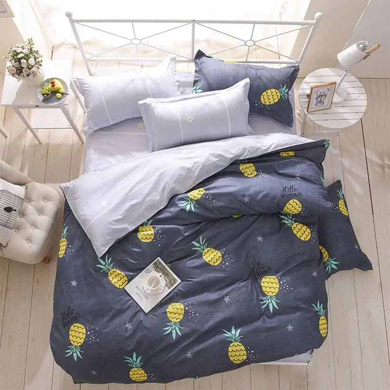 

30 Pattern 4pcs Girl Boy Kid Bed Cover Set Duvet Cover Adult Child Bed Sheets And Pillowcases Comforter Bedding Set