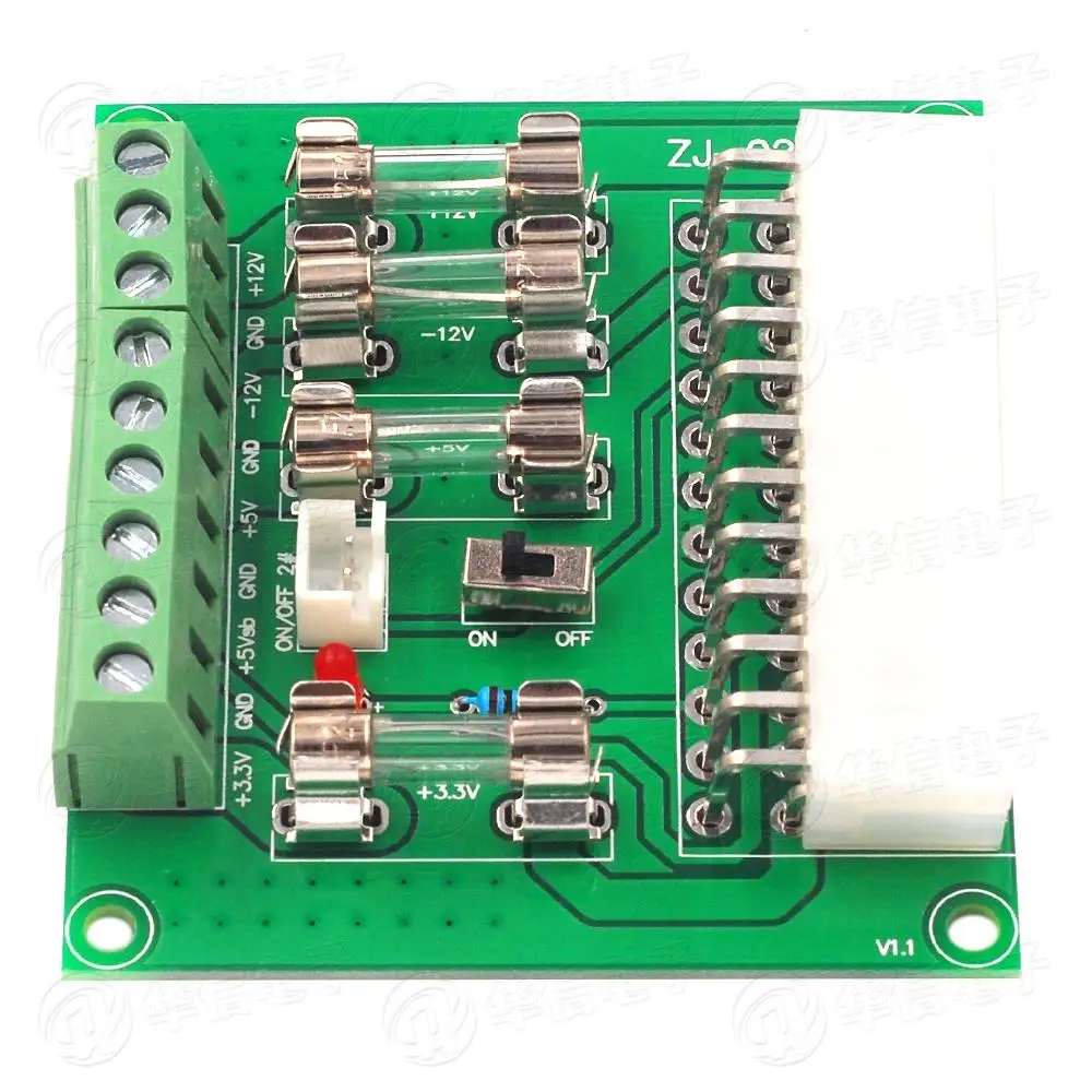 Настольный адаптер питания ATX плата для компьютера блок свинцовая фотография |