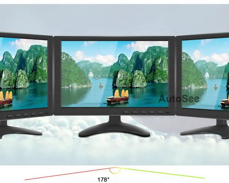 10 1 дюймовый IPS 1280x80 0 ЖК-экран с поддержкой HDMI VGA AV |