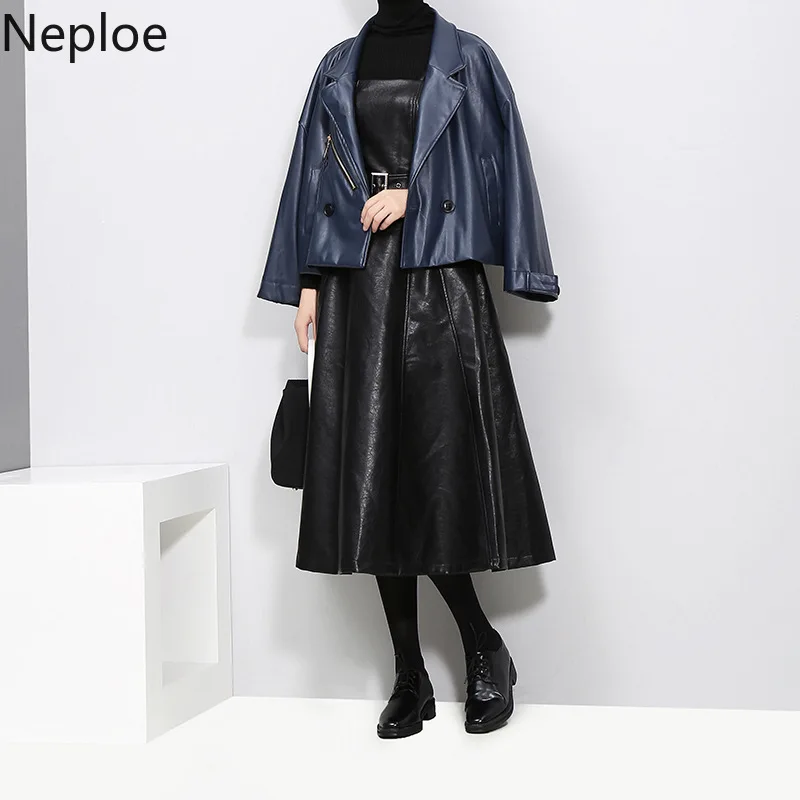 Neploe облегающее черное платье трапециевидной формы с высокой талией без бретелек