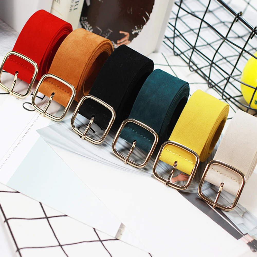 Новый квадратный пояс цепочка с пряжкой для женщин широкий эластичный платья