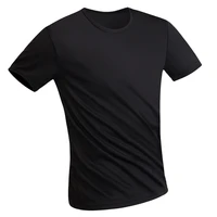 ice silk short sleeve t shirt mens summer outdoor tshirts solid color male leisure tshirt sports quick drying short t shirt