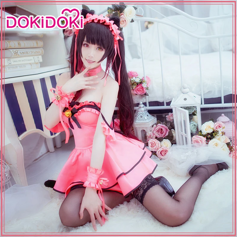 DokiDoki R Косплей из аниме свидание и прямая трансляция токисаки Куруми Женский