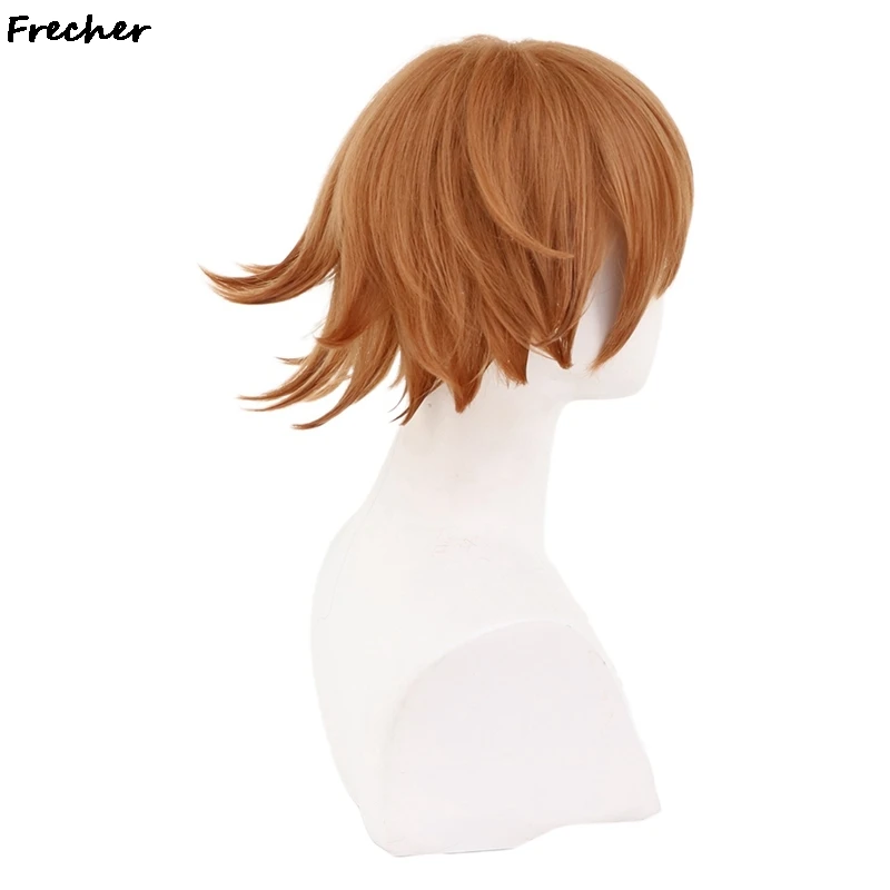 

Hot Sale ! ! ! Anime cosplay Fuji Saki cosplay wig Short Heat Resistant Synthetic Heat Hair Cosplay Costume Wigs