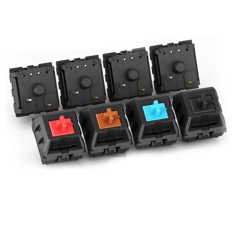 

Kaihua official kailh mechanical keyboard switch accessories KT green black tea classic plug-in lamp 3-pin switch