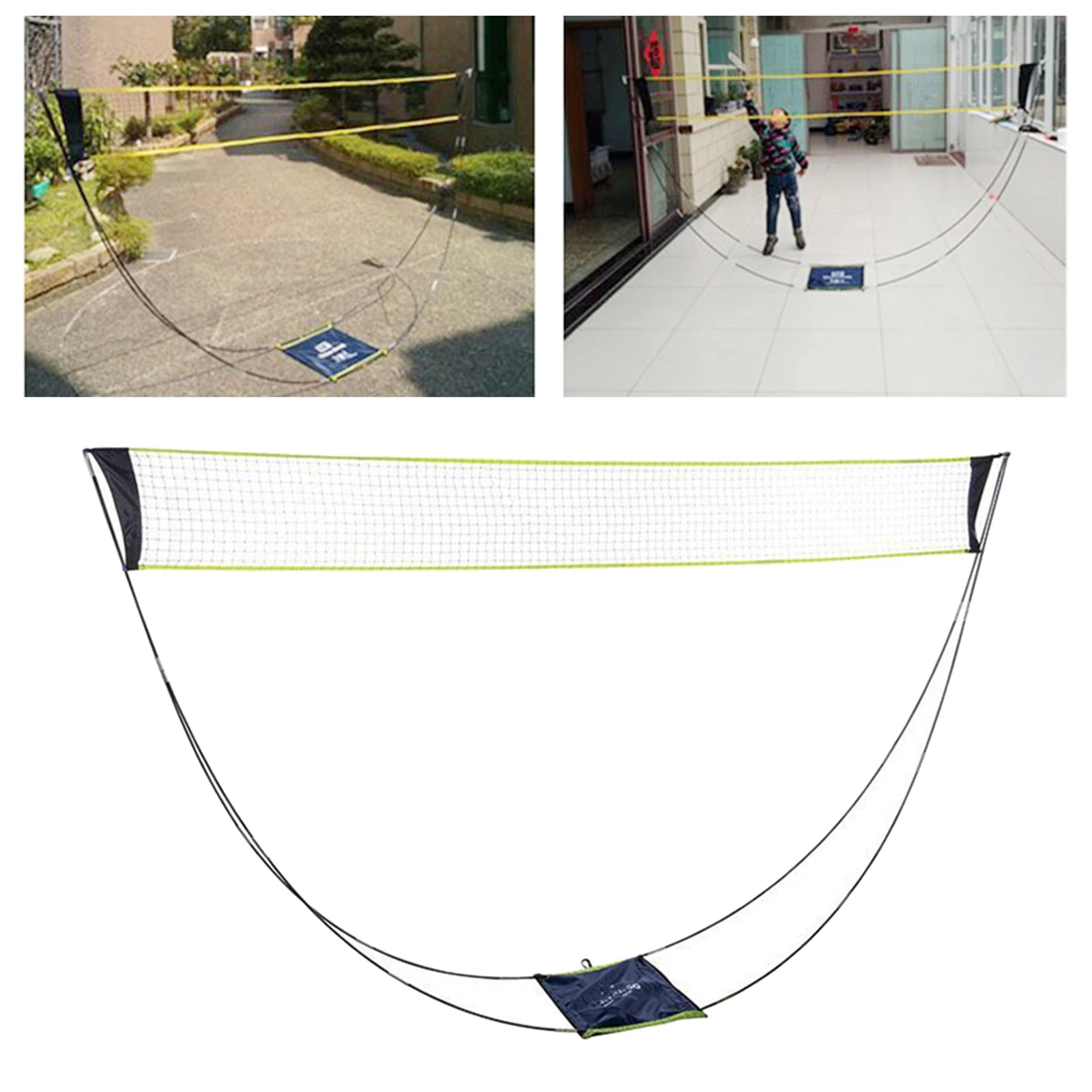 10x5 футов портативная сеть для бадминтона набор волейбол теннис сетка Pickleball двор |