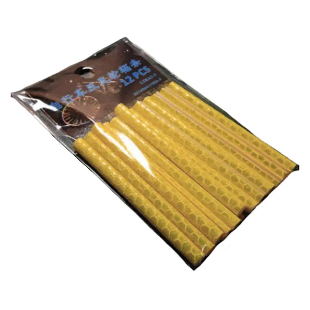 

Bike Bicycle Cycling Spoke Wheel Reflector Reflective Stocking Filler Bicycle Spoke Reflective Rod Decorative Rod