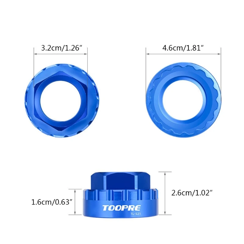 

MTB Bike 12 Speed Disassembly Tools Crankset Installation Remover Sleeve+Wrench A69A