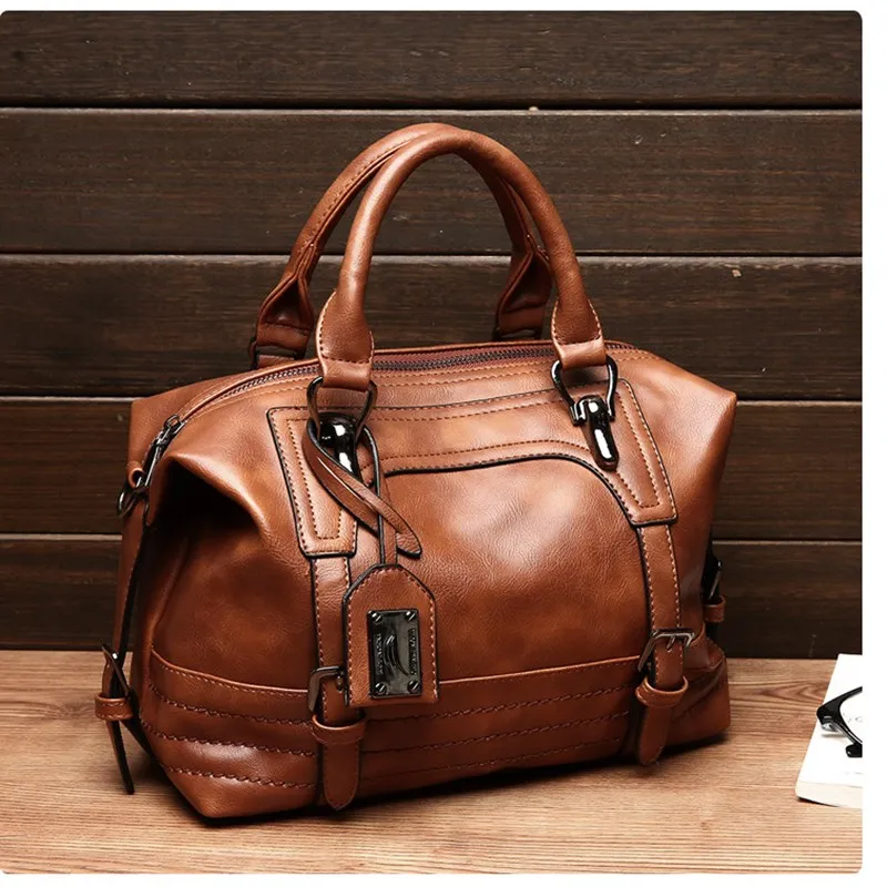 Женская сумка 2019 винтажная через плечо женские сумки мягкие кожаные для женщин