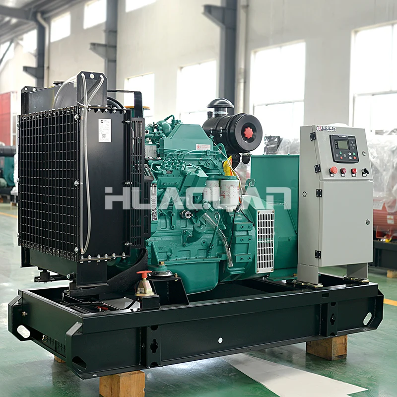Pure Copper Brushless Open Type Diesel Generator 50kw China Supplier | Generators