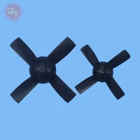 1 pc hy rc plane model accessories 65mm 89mm 4 leaf ducted fan blades no include airduct