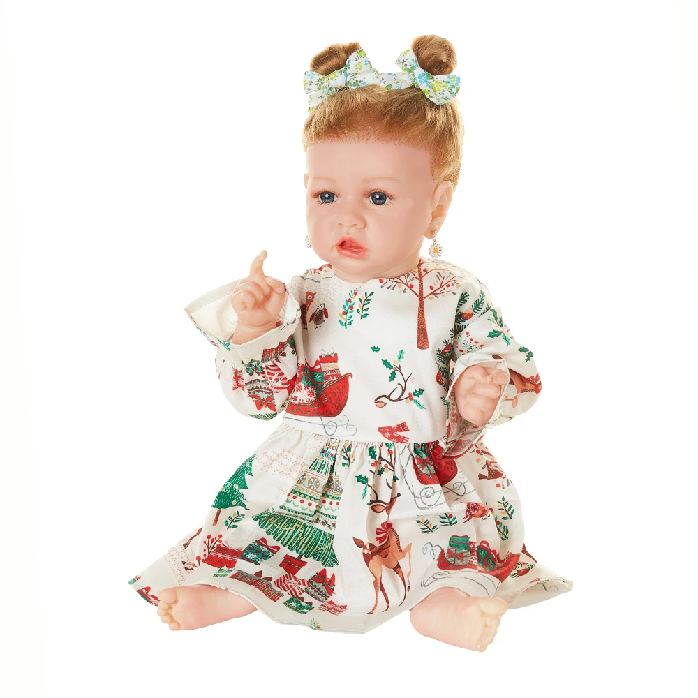 Рождественские куклы-Младенцы Hoomai новый дизайн как живая кукла для девочек