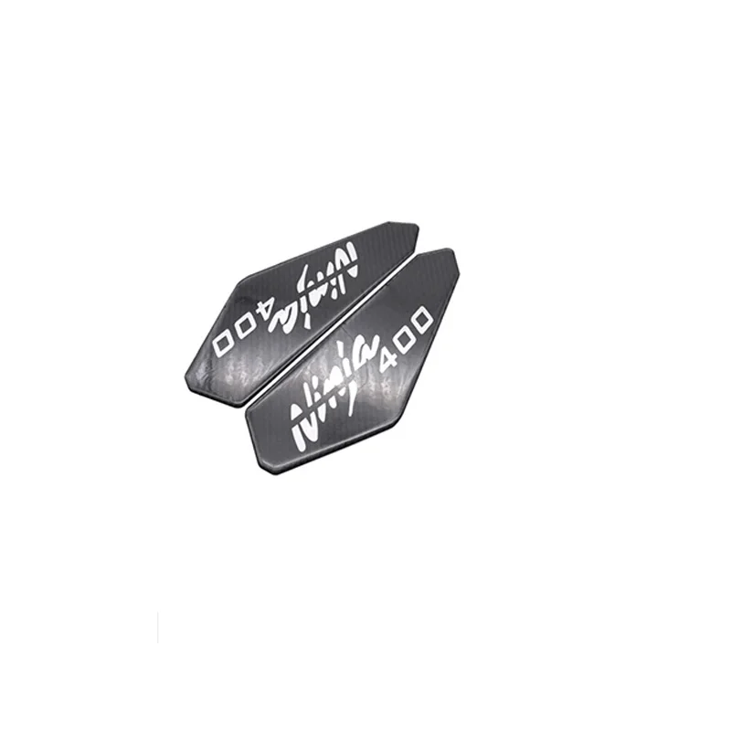 4 Motorcycle Fuel Tank Traction Side Pad Knee Grip Decal Protective Stickers For Kawasaki Ninja 400 Ninja400 - Цвет: 4