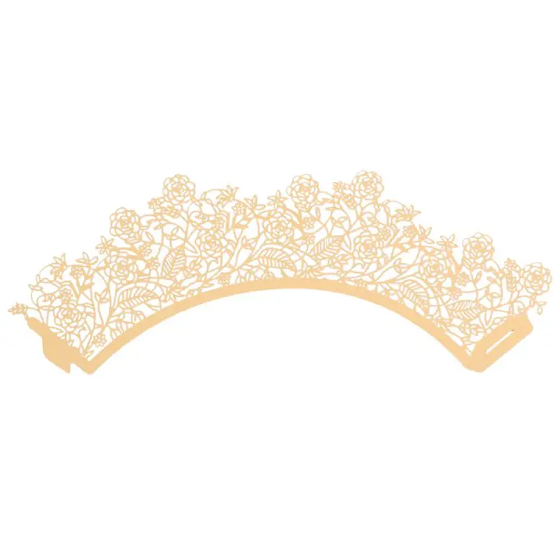 100 шт. кружевные пустотелые вкладыши для кекса бумажные стаканчики торта товары