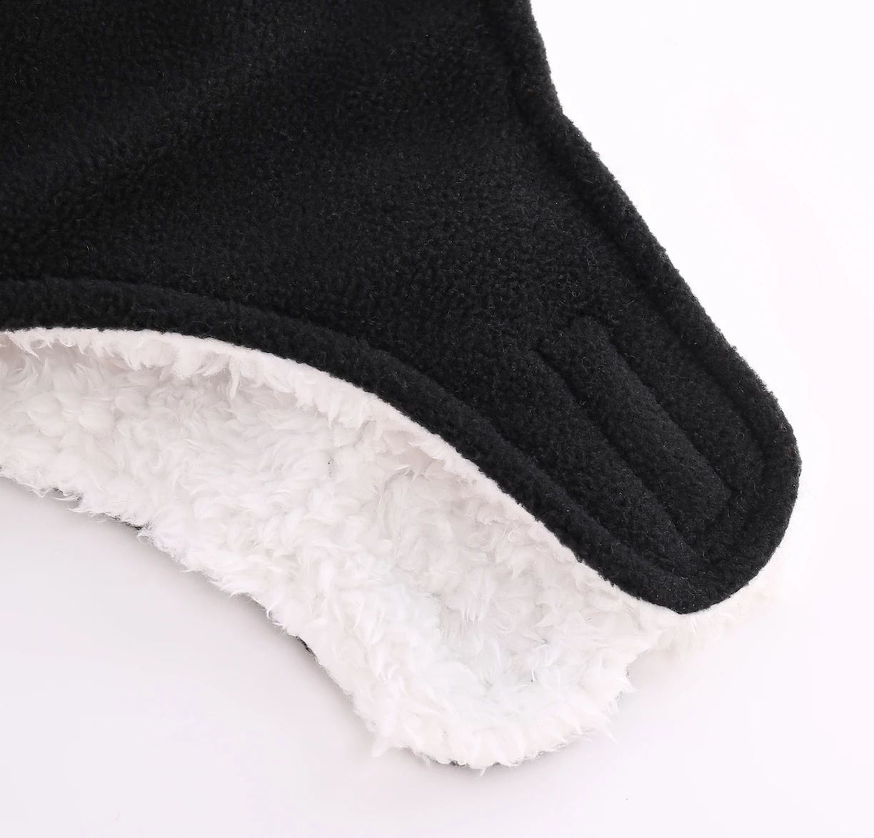 Зимние теплые шапки для мальчиков и девочек вязаные из шерпы с флисовой