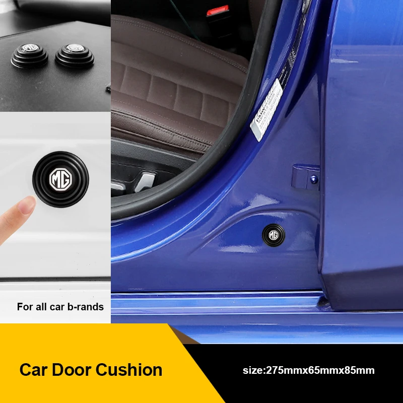 

4pcs Car Door Shock Security Protection Stickers Absorber for SAAB Android Aero Vector 900 Classic 9000 Gripen Car Accessories