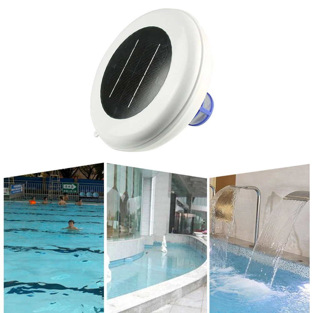 

Swimming Pool Purifier Copper Silver Ion Solar Powered Kills-Algae Pool Ionizer Electronic Components Cleaning Tools